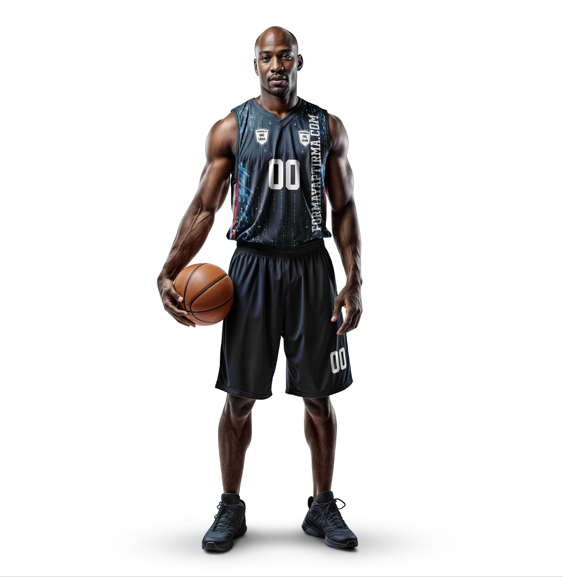 Erkek Basket Forma Tasarımı - Model EB38