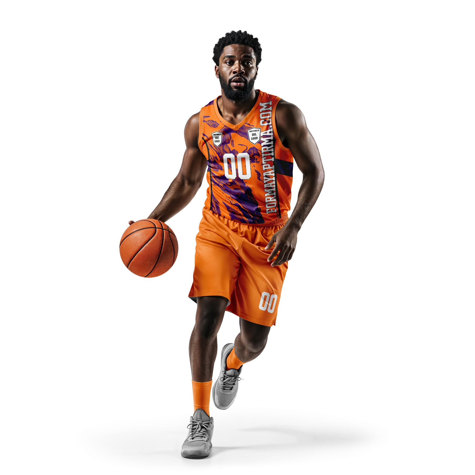 Erkek Basket Forma Tasarımı - Model EB08