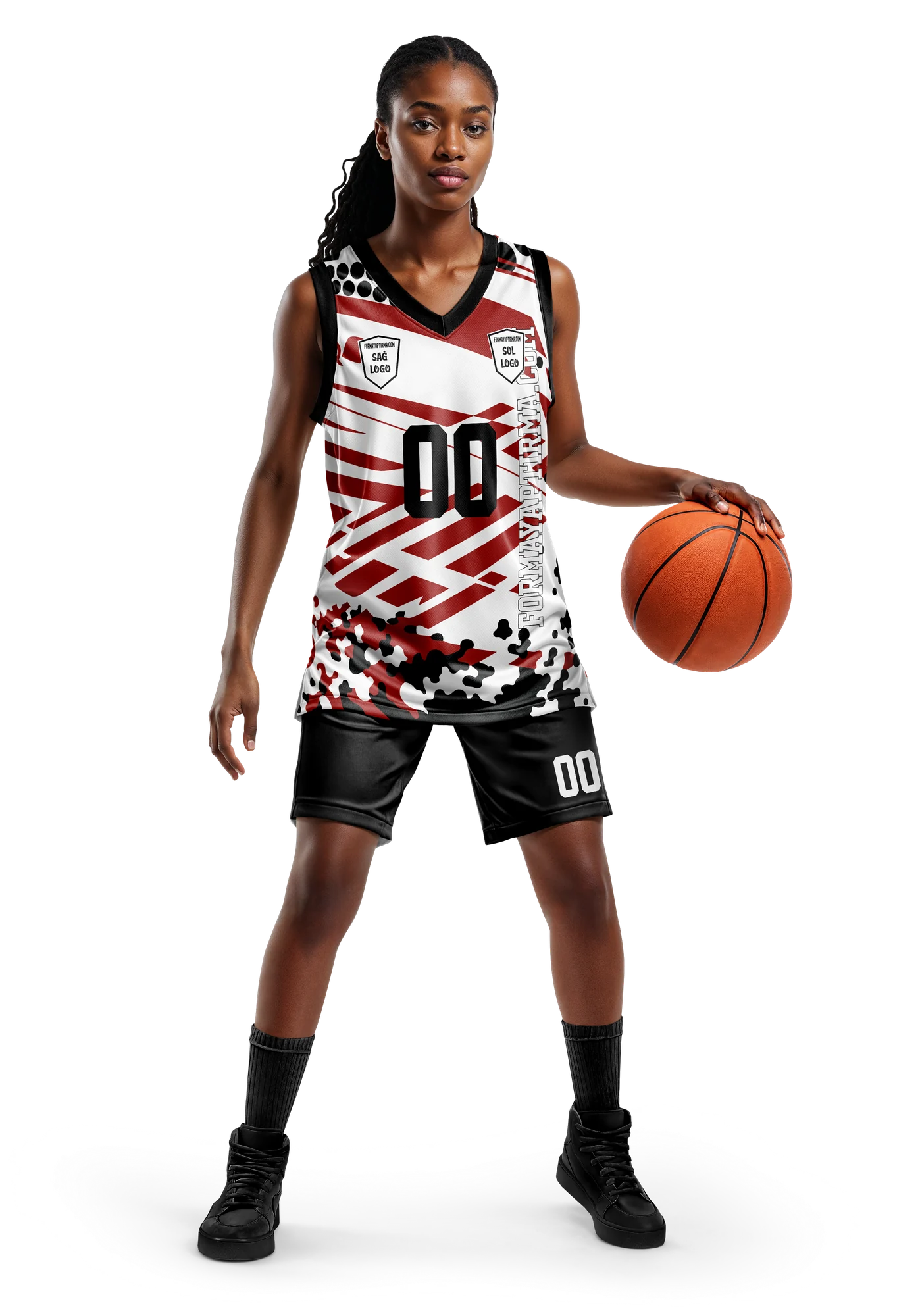 Kadın Basket Forma Tasarımı – Model KB03