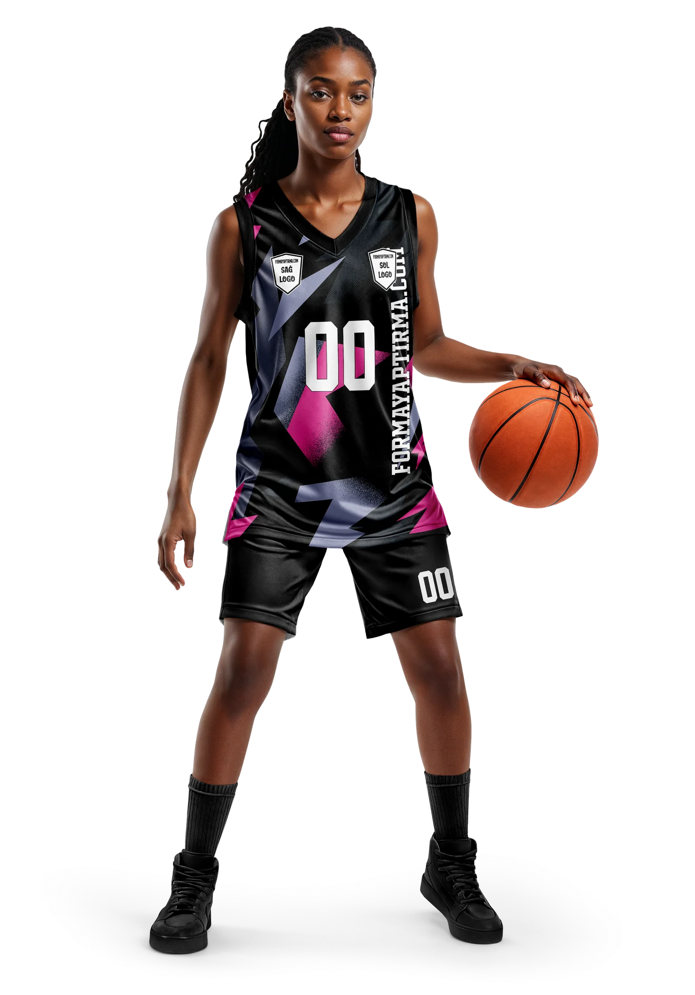 Kadın Basket Forma Tasarımı – Model KB05