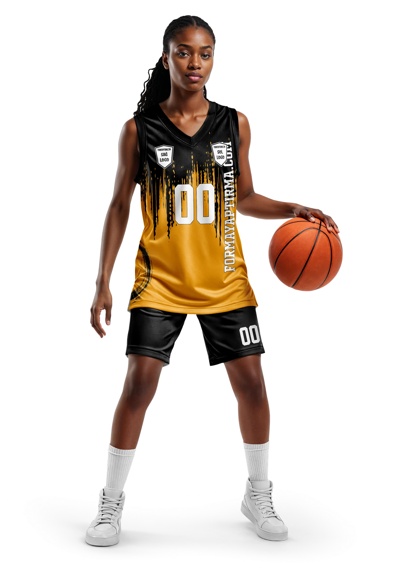 Kadın Basket Forma Tasarımı – Model KB07