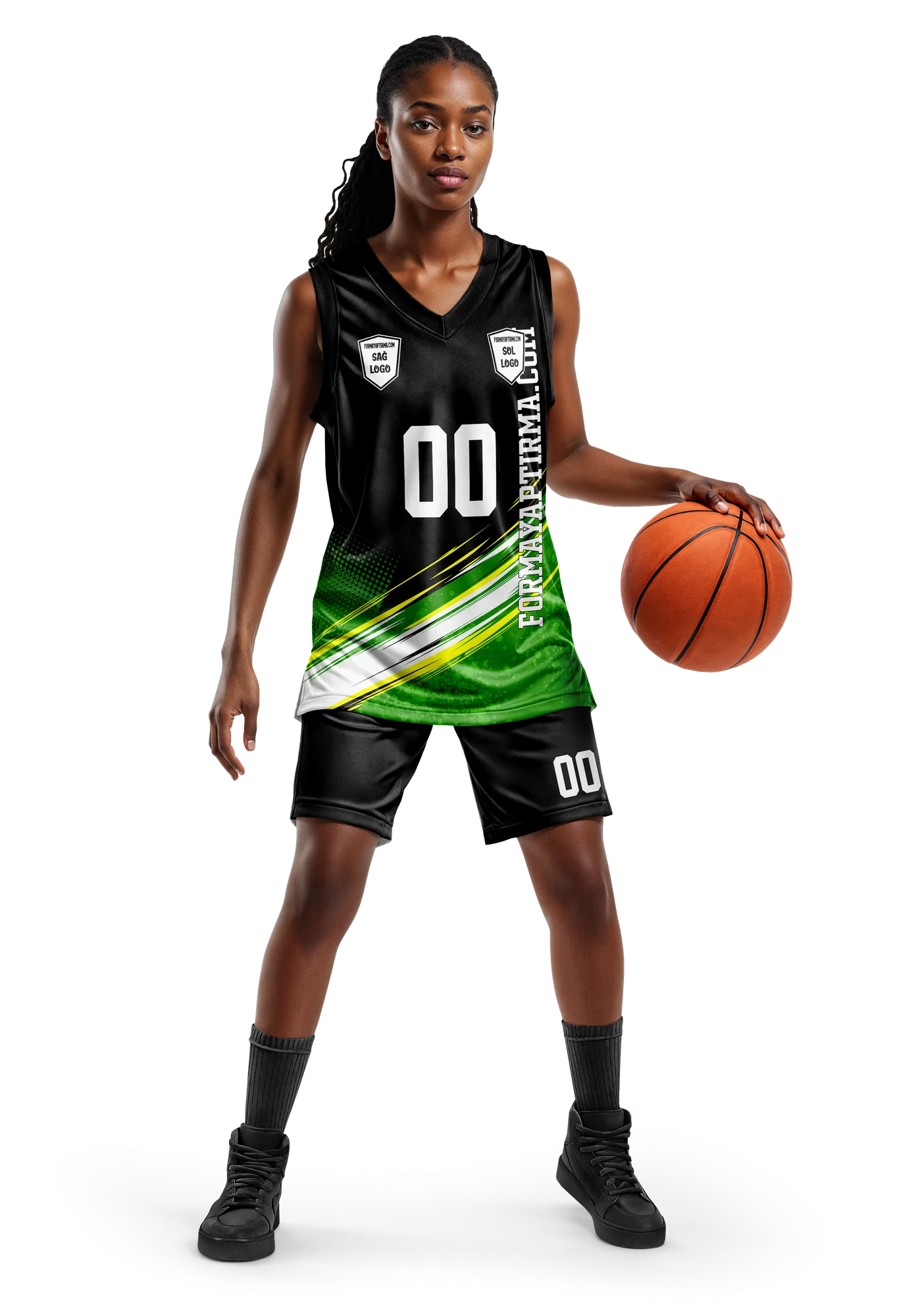 Kadın Basket Forma Tasarımı – Model KB08